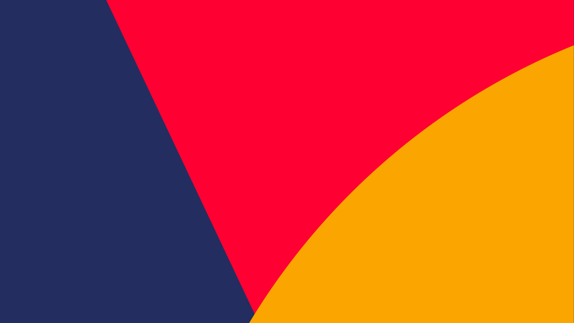blue red and yellow banner