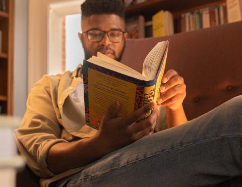 Cameron Myers reading Cameron Myers reading